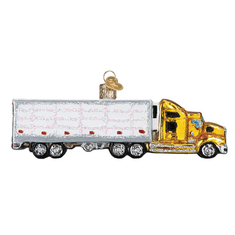 Semi Truck Ornament