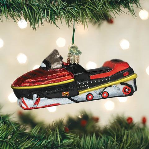 Snowmobile Ornament