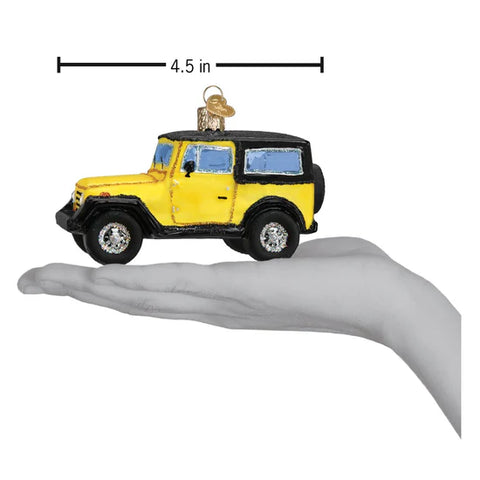 Sport Utility Vehicle Ornament, 4.5"