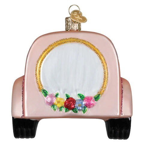 Just Married Magic Ornament, 3.75"