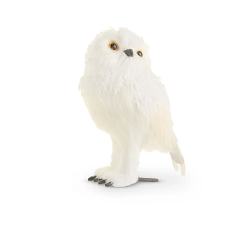 White Owl Ornament Figurine, 11" (2 styles - sold individually)