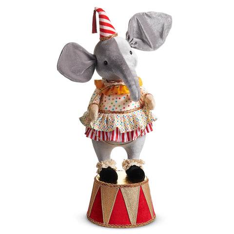 Mrs. Circus Elephant Figurine, 29"