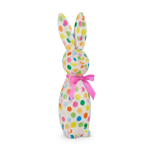 Polka Dot Confetti Bunny Figurine, 16"