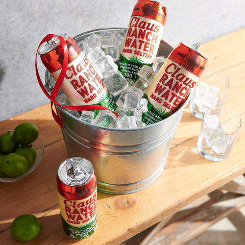 Eric Cortina Claus Ranch Water Ornament, 7"