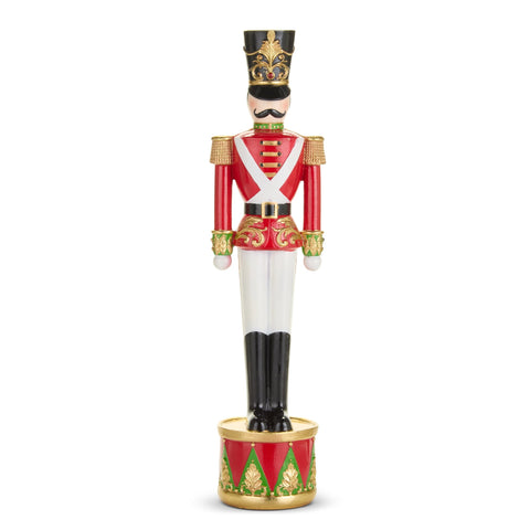 Resin Toy Soldier Nutcracker Figurine, 17.25"