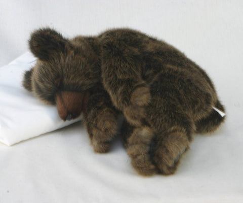 Brown Baby Bear sleeping 40cm