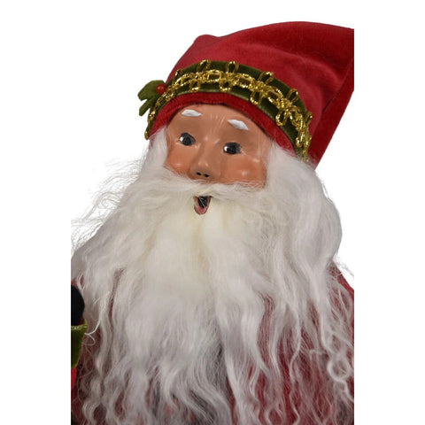 English Countryside Santa Caroler Figurine, 13"