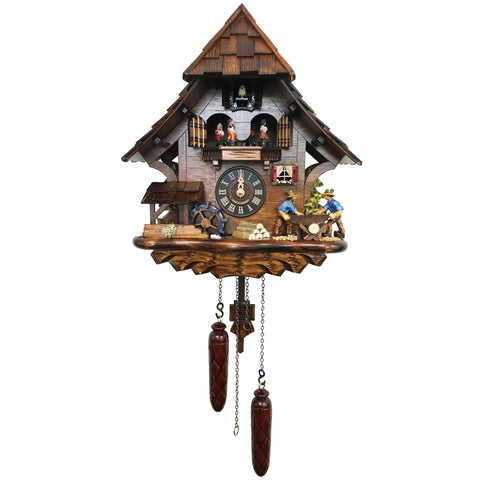 Engstler Battery-operated Cuckoo Clock, 13.5"