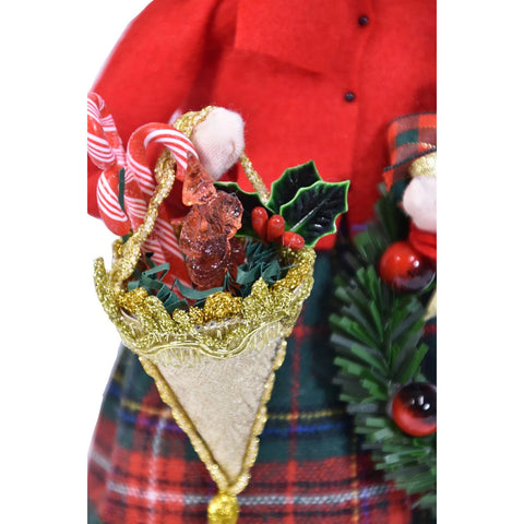 Sweets Family Woman Caroler Figurine, 13"