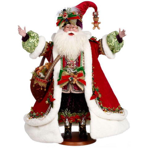 Kris Kringle Santa, 25"