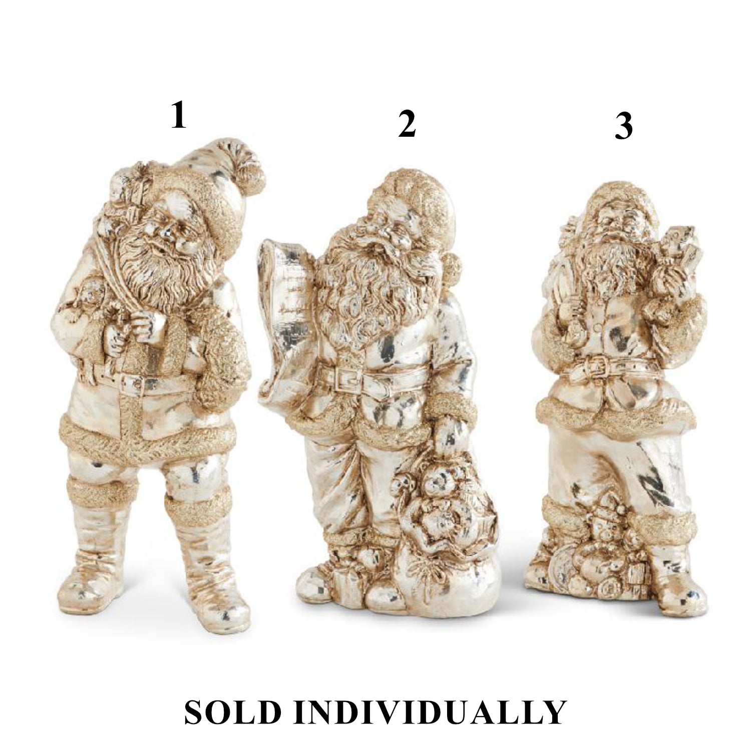 Silver Santa Antique Silver Santa, 10