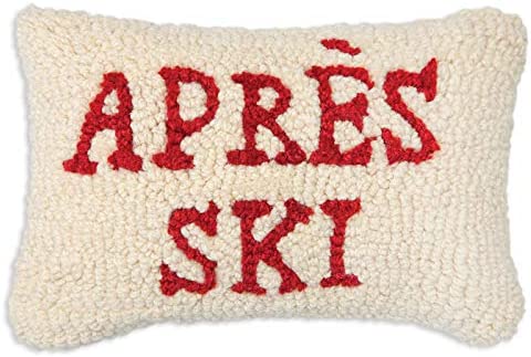 "Apres Ski" Small Rectangular Pillow
