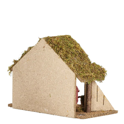 8 Figure Nativity Scene With Italian Stable, 5" Scale