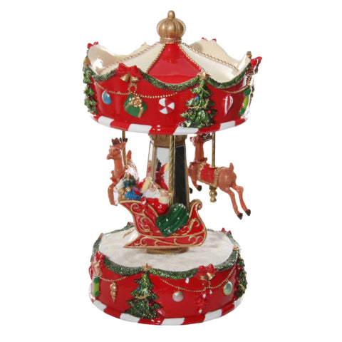 Carousel Music Box, 8.7"