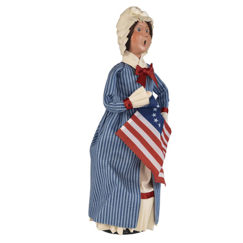 Betsy Ross Caroler Figurine, 13"