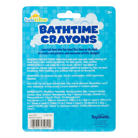 Tub Time Bathtime Crayons