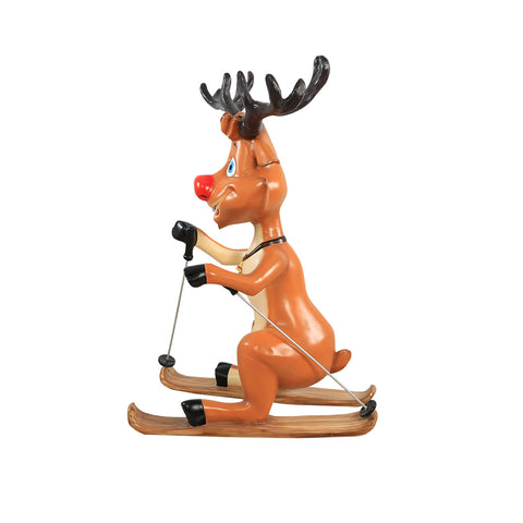 Skiing Reindeer