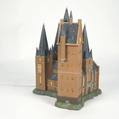 Harry Potter Village - Lighted Hogwarts Astronomy Tower Figurine, 12.2"