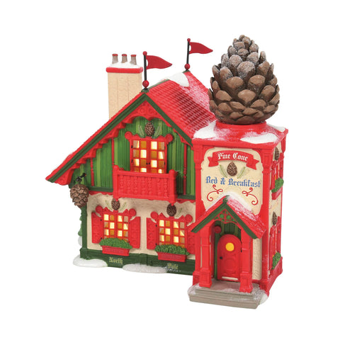 North Pole Series Village - Pine Cone Bed & Breakfast