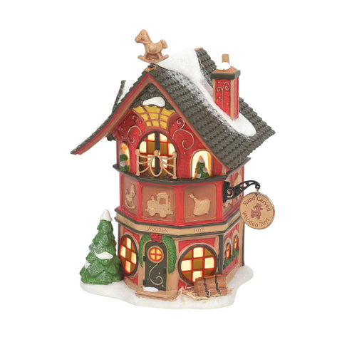 North Pole Series Village - North Poles Finest Wooden Toys