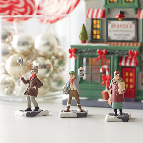 Christmas in the City Village - Friends & Neighbors (Set of 3)