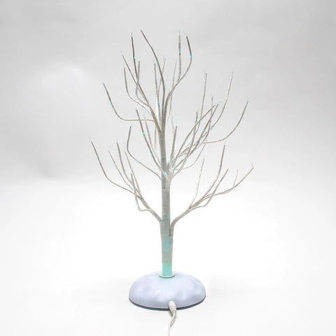 Village Accessories - Twinkle Branch Tree WHT Figurine, 11"
