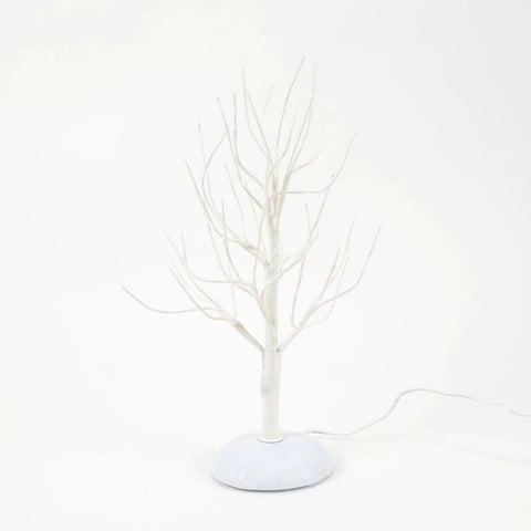 Village Accessories - Twinkle Branch Tree WHT Figurine, 11"