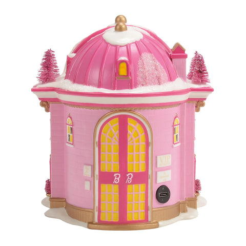 North Pole Series Village - Lighted Barbie Gown Boutique Figurine, 6.4" (Set of 2)