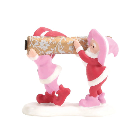 North Pole Series Village - Lighted Barbie Gown Boutique Figurine, 6.4" (Set of 2)