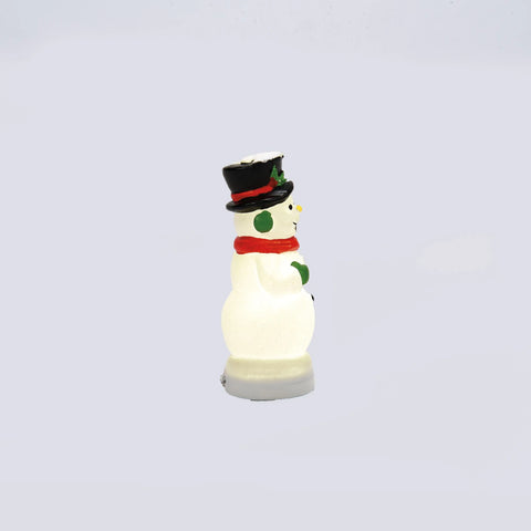 Village Accessories - Blow Mold Snowman, 2.8"