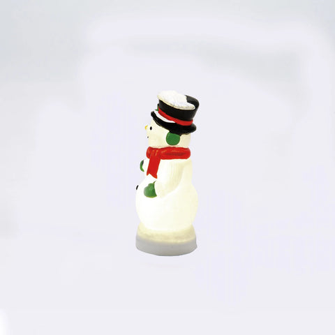 Village Accessories - Blow Mold Snowman, 2.8"