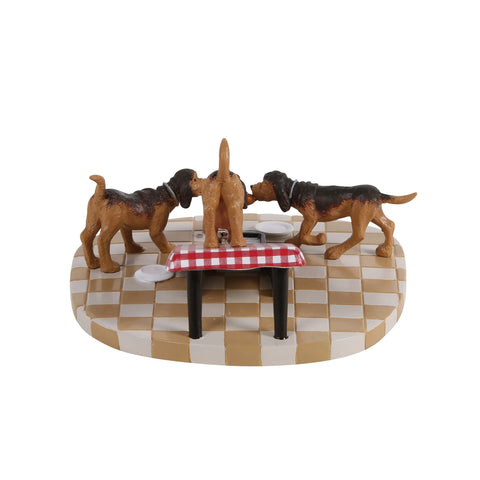 A Christmas Story Village - Turkey For The Hounds Figurine, 2.4"