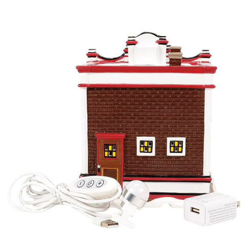 The Original Snow Village - Hershey's Fine Confections Figurine, 7.56"