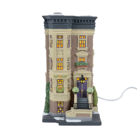 Christmas in the City Village - 89 W 56th Street Figurine, 8.25"