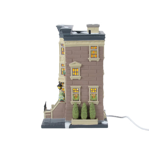 Christmas in the City Village - 89 W 56th Street Figurine, 8.25"