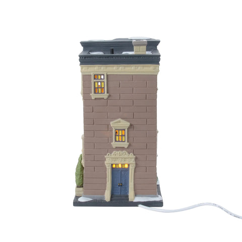 Christmas in the City Village - 89 W 56th Street Figurine, 8.25"