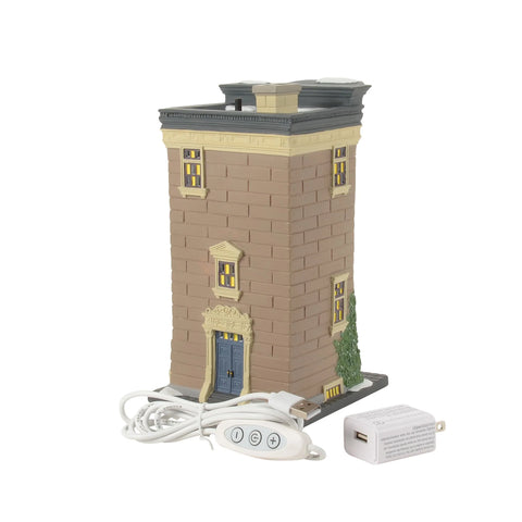 Christmas in the City Village - 89 W 56th Street Figurine, 8.25"