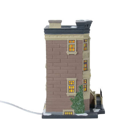 Christmas in the City Village - 89 W 56th Street Figurine, 8.25"