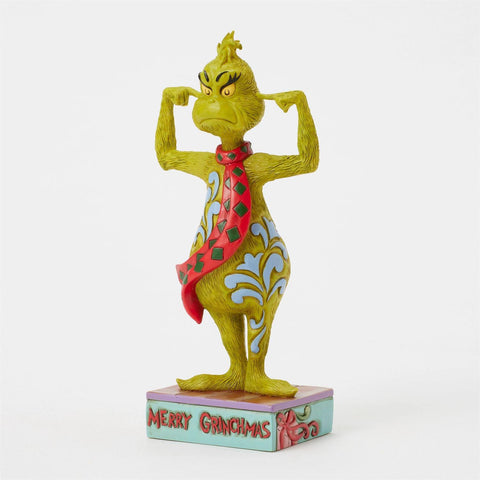 Grinch Plugging His Ears Figurine