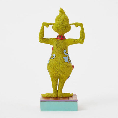 Grinch Plugging His Ears Figurine