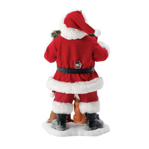 Possible Dreams Sing Along Santa Figurine, 10.5"
