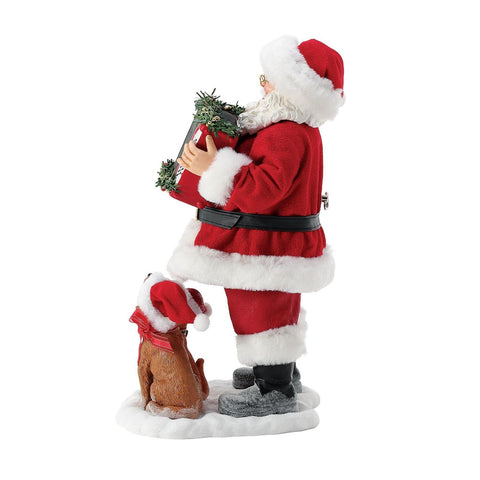 Possible Dreams Sing Along Santa Figurine, 10.5"