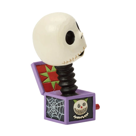 Jim Shore Disney Traditions Jack in the Box Mini Figurine, 4"