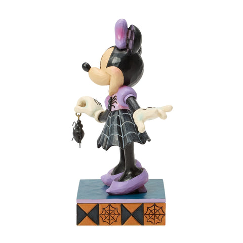 Jim Shore Disney Traditions Minnie Spider Dress Figurine, 6.5"
