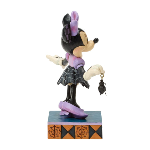 Jim Shore Disney Traditions Minnie Spider Dress Figurine, 6.5"
