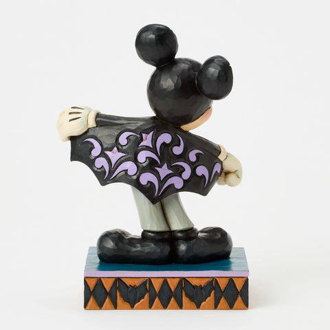 Jim Shore Disney Traditions Mickey Bat Costume Figurine, 6.1"