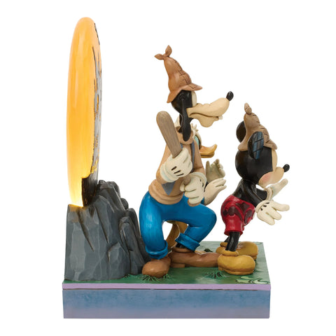 Jim Shore Disney Traditions LED Lonesome Ghosts Figurine, 8.5"