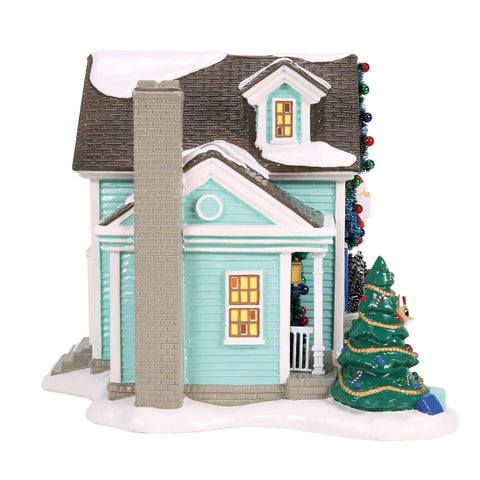 The Original Snow Village - Rudolph House Figurine, 8.07"