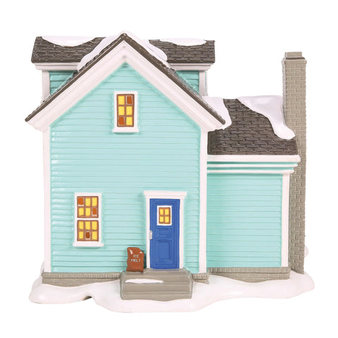 The Original Snow Village - Rudolph House Figurine, 8.07"