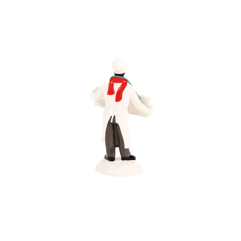 The Original Snow Village - Santa Prefers Hershey's Figurine, 3.58"